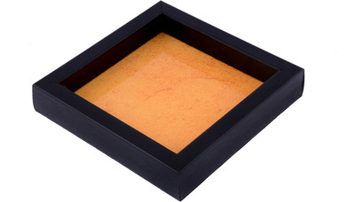 30% OFF on Sangu Studio Boutique Yellow Sand Stone Tile Serving Solid Wood Tray Yellow, Pack of 1