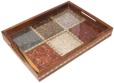 59% OFF on R S Jewels Handicraft Gemstone Solid Wood Tray Multicolor, Pack of 1 59% OFF on R S Jewels Handicraft Gemstone Solid Wood Tray Multicolor, Pack of 1