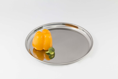 26% OFF on Sunshine Steel Begi China Solid Stainless Steel Plate Silver, Pack of 1