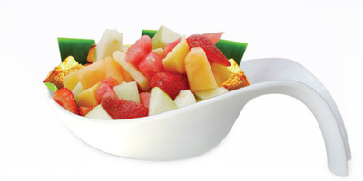 1% OFF on Vola Cinderella Designer Platter 1 Pc. Solid Porcelain Dish White, Pack of 1