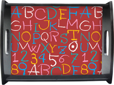 71% OFF on Sajawathomes English Alphabet Colored Pattern Printed Wood Tray Multicolor, Pack of 1 71% OFF on Sajawathomes English Alphabet Colored Pattern Printed Wood Tray Multicolor, Pack of 1