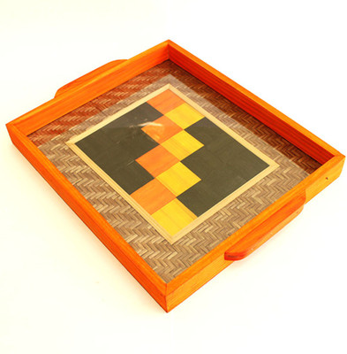 27% OFF on Kraftnation Bamboo & Wooden Blocks Solid Wood Tray Multicolor, Pack of 1 27% OFF on Kraftnation Bamboo & Wooden Blocks Solid Wood Tray Multicolor, Pack of 1