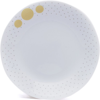4% OFF on Corelle India Collection Spiral Small Printed Glass Plate Set White, Yellow, Pack of 6 4% OFF on Corelle India Collection Spiral Small Printed Glass Plate Set White, Yellow, Pack of 6