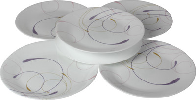 10% OFF on Corelle India Impression Printed Glass Plate Set White, Pack of 6 10% OFF on Corelle India Impression Printed Glass Plate Set White, Pack of 6