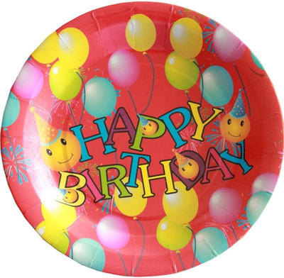Shop A Party Balloons Printed Paper Plate Shop A Party Balloons Printed Paper Plate