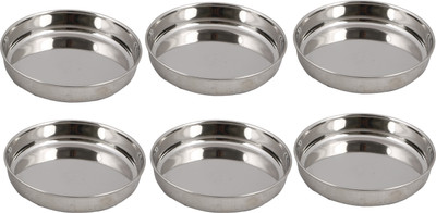 34% OFF on Lime Limeplatepk6 Solid Stainless Steel Plate Silver, Pack of 6 34% OFF on Lime Limeplatepk6 Solid Stainless Steel Plate Silver, Pack of 6