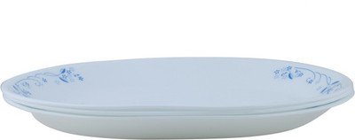 10% OFF on Corelle Essential Series Provincial Printed Glass Plate Set White, Blue, Pack of 3 10% OFF on Corelle Essential Series Provincial Printed Glass Plate Set White, Blue, Pack of 3