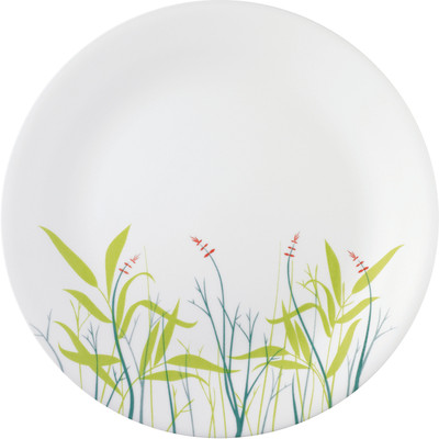 3% OFF on Corelle India Impressions Breeze 6 Pcs Small Printed Glass Plate Set Multicolor, Pack of 6