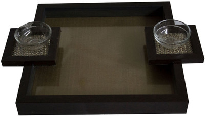 11% OFF on Bodhitree BTTS Solid Wood Tray Brown, Pack of 1 11% OFF on Bodhitree BTTS Solid Wood Tray Brown, Pack of 1