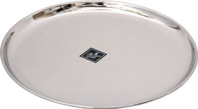 50% OFF on KCL Dinner 12 Inch Solid Stainless Steel Plate Silver, Pack of 1 50% OFF on KCL Dinner 12 Inch Solid Stainless Steel Plate Silver, Pack of 1