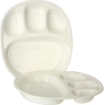 40% OFF on Saflona Simple and Elegant Solid Plastic Plate Set White, Pack of 2 40% OFF on Saflona Simple and Elegant Solid Plastic Plate Set White, Pack of 2