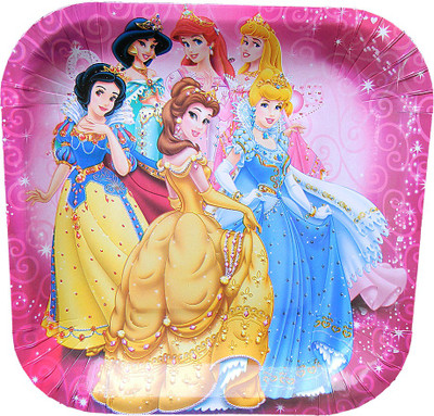 20% OFF on Swaraj Swastik Printed Paper Plate Set Pink, Pack of 15