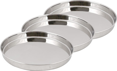 34% OFF on Ndura Khumcha Coil 08 Solid Stainless Steel Plate Set Silver, Pack of 3 34% OFF on Ndura Khumcha Coil 08 Solid Stainless Steel Plate Set Silver, Pack of 3