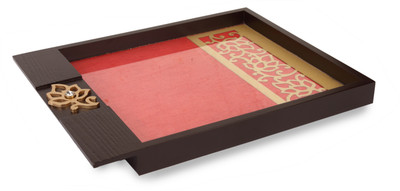 16% OFF on Cocktail Vie - Big Size Solid Wood Tray Brown, Pack of 1 16% OFF on Cocktail Vie - Big Size Solid Wood Tray Brown, Pack of 1