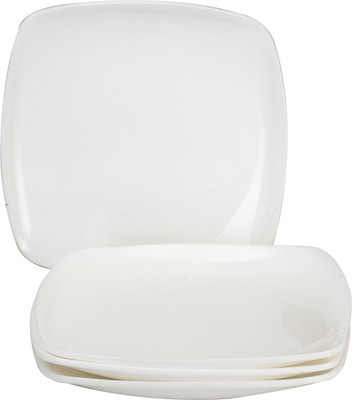 40% OFF on Saflona Simple and Elegant Solid Plastic Plate Set White, Pack of 4 40% OFF on Saflona Simple and Elegant Solid Plastic Plate Set White, Pack of 4