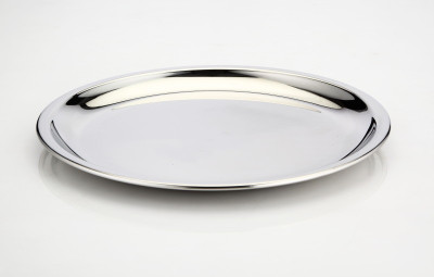 35% OFF on Ndura China12 Solid Stainless Steel Plate Silver, Pack of 1 35% OFF on Ndura China12 Solid Stainless Steel Plate Silver, Pack of 1