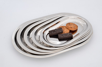 4% OFF on Sunshine Steel Capsule Tray Solid Stainless Steel Tray Set Silver, Pack of 5 4% OFF on Sunshine Steel Capsule Tray Solid Stainless Steel Tray Set Silver, Pack of 5