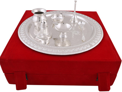 34% OFF on Hand-e-Crafts Brass Pooja & Thali Set 34% OFF on Hand-e-Crafts Brass Pooja & Thali Set