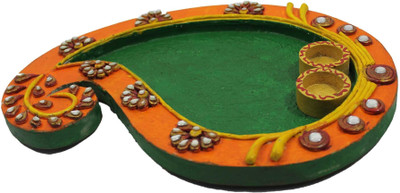 38% OFF on Ravishing Variety Papier Mache Terracotta Pooja & Thali Set 38% OFF on Ravishing Variety Papier Mache Terracotta Pooja & Thali Set