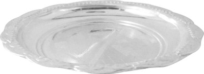 Jpearls Silver Pooja & Thali Set 1 Pieces, Silver
