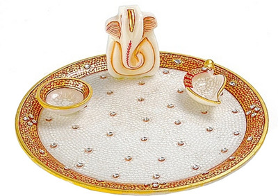 20% OFF on Aapno Rajasthan Marvel Marble Pooja & Thali Set 20% OFF on Aapno Rajasthan Marvel Marble Pooja & Thali Set