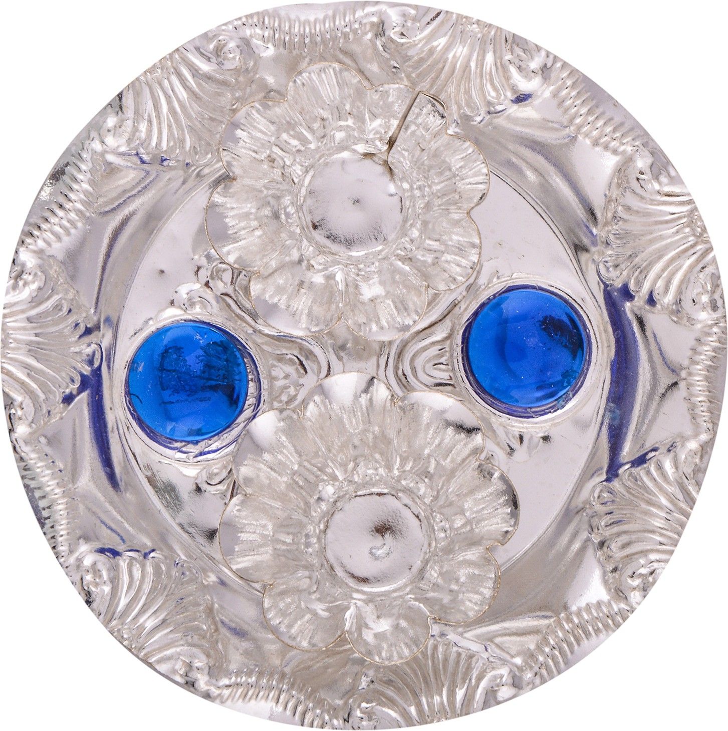 58% OFF on GS Museum Silver Plated Pooja & Thali Set