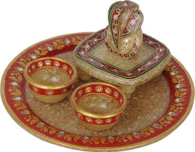 12% OFF on Indus Rice Polyresin Pooja & Thali Set 12% OFF on Indus Rice Polyresin Pooja & Thali Set