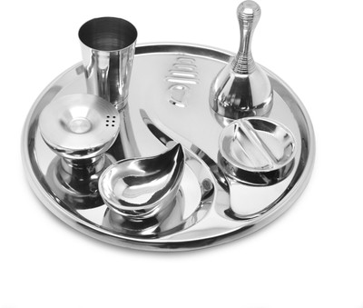 36% OFF on Cuisinier Stainless Steel Pooja & Thali Set 36% OFF on Cuisinier Stainless Steel Pooja & Thali Set