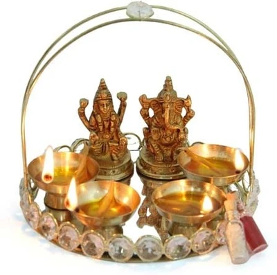 45% OFF on Gifts By Meeta Iron Pooja & Thali Set 45% OFF on Gifts By Meeta Iron Pooja & Thali Set