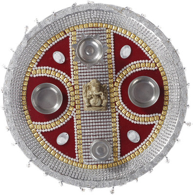 41% OFF on Smile2u Retailers Steel Pooja & Thali Set