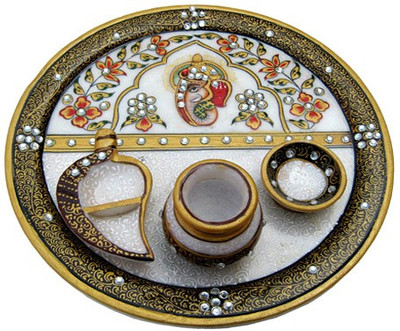 50% OFF on Chitrahandicraft Marble Pooja & Thali Set 50% OFF on Chitrahandicraft Marble Pooja & Thali Set