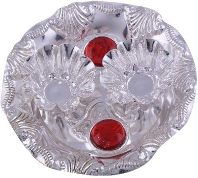 51% OFF on Rajlaxmi Silver Plated Pooja & Thali Set 51% OFF on Rajlaxmi Silver Plated Pooja & Thali Set