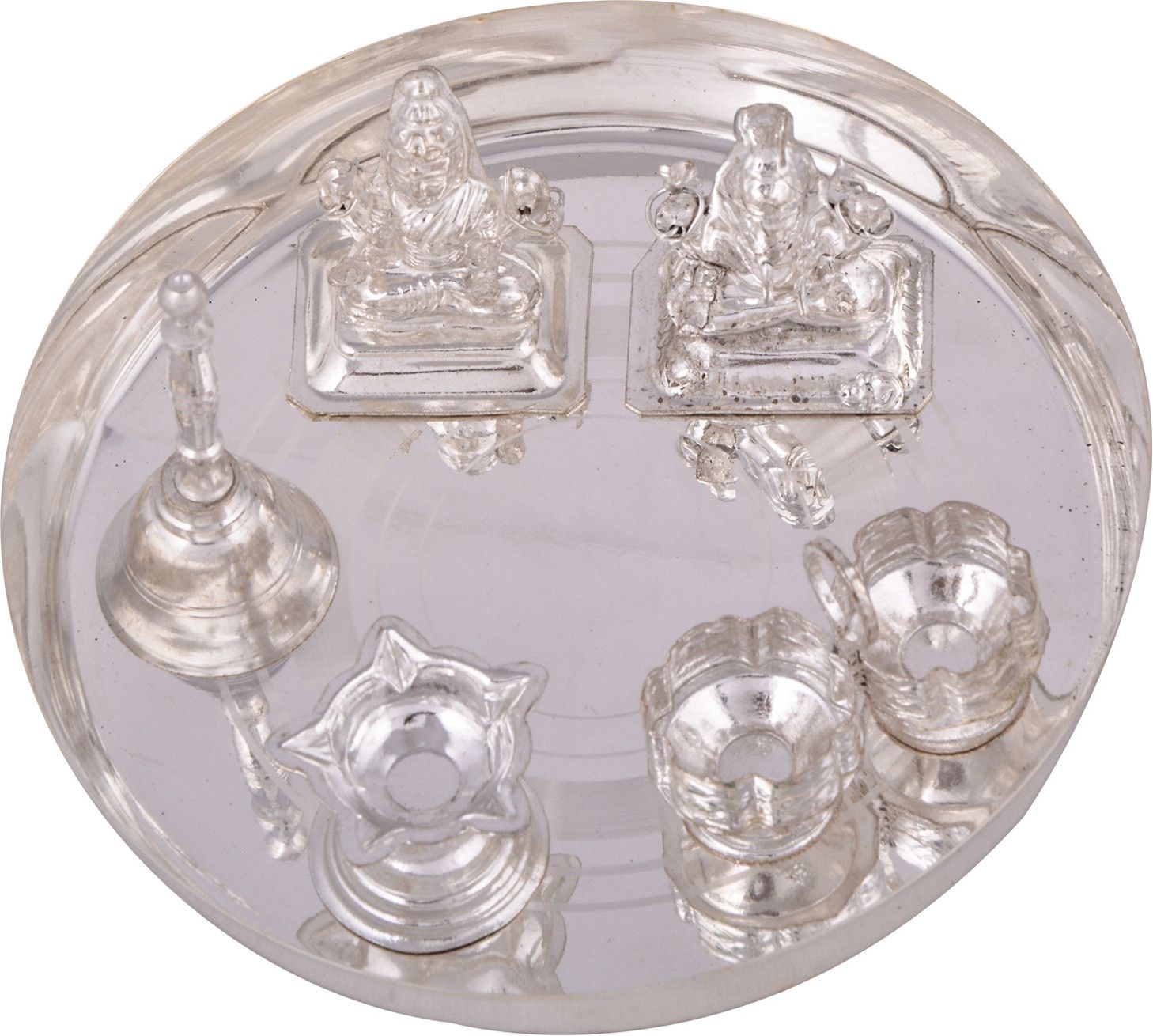 GS Museum Silver Plated Pooja & Thali Set Price in India Buy GS