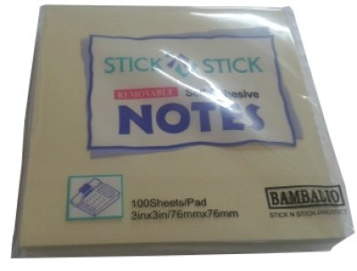 15% OFF on Bambalio 100 Sheets Post-its Sticky Note 15% OFF on Bambalio 100 Sheets Post-its Sticky Note