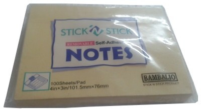 4% OFF on Bambalio 100 Sheets Post-its Sticky Note 4% OFF on Bambalio 100 Sheets Post-its Sticky Note