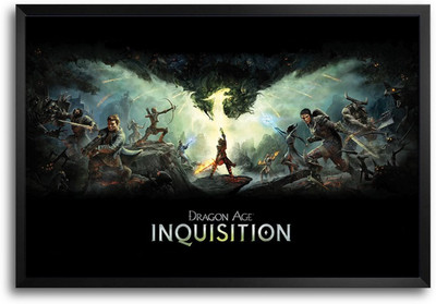 46% OFF on Dragon Age Inquisition Artwork Laminated Framed Paper Print