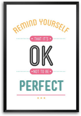 46% OFF on ShopMantra Remind to be ok Laminated Frame Poster Paper Print 46% OFF on ShopMantra Remind to be ok Laminated Frame Poster Paper Print