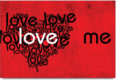 34% OFF on Love Me Paper Print