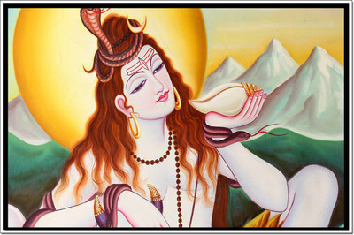 50% OFF on Shiva Poster Paper Print