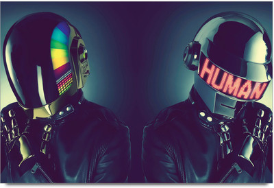 53% OFF on Daft Punk Poster Paper Print