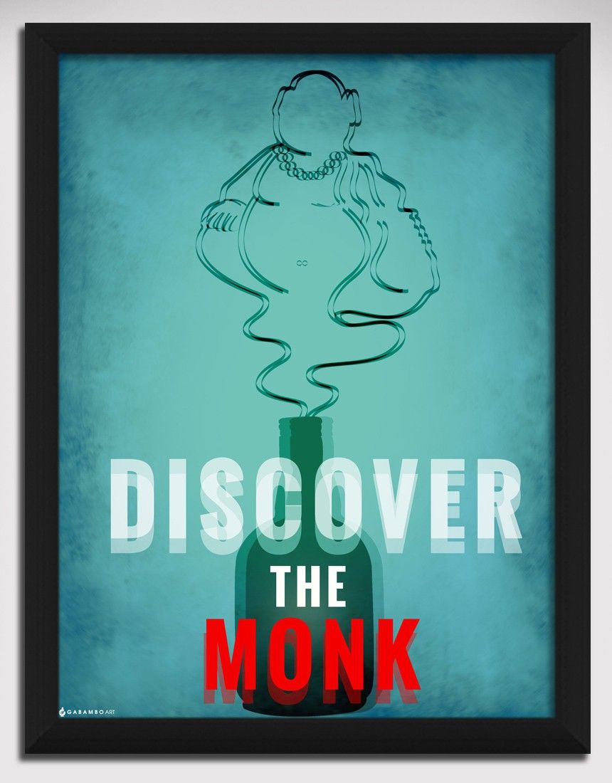 Discover the Monk Canvas Art