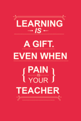 55% OFF on Learning Is a Gift Quote Paper Print