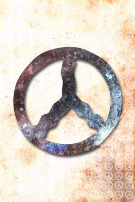 37% OFF on Peace Sign Paper Print 37% OFF on Peace Sign Paper Print
