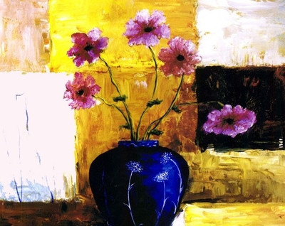 77% OFF on Painting Without Frame - Color of Abstract Painting Canvas Art