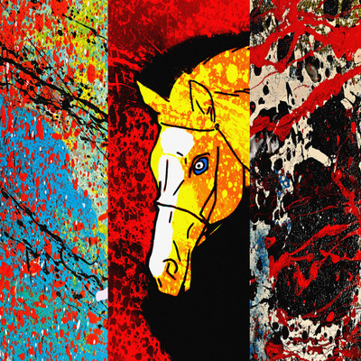 50% OFF on Horse Z06 Paper Print