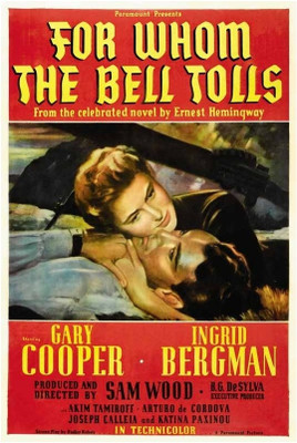 57% OFF on For Whom the Bell Tolls - 1943 Paper Print