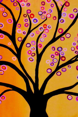 80% OFF on Holicshop Tree Canvas Painting Without Frame Canvas Art