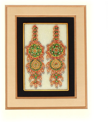 Ornate Earrings Marble Canvas Art Ornate Earrings Marble Canvas Art