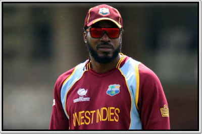 68% OFF on Chris Gayle Poster Paper Print