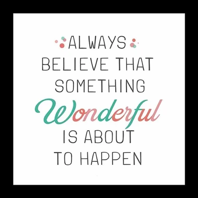 42% OFF on Painting Mantra Framed - Wonderful Is About To Happen Paper Print